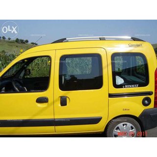 Hromēti jumta reliņi Renault Kangoo 1998–2008 foto 4