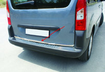 Citroen Berlingo 2008–2018 Bagāžnieka malas uzlika (nerūsējošā tērauda) foto 1