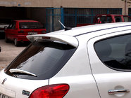 Peugeot 207 2006–2014 Spoileris Meliset (krāsošanai) foto 1