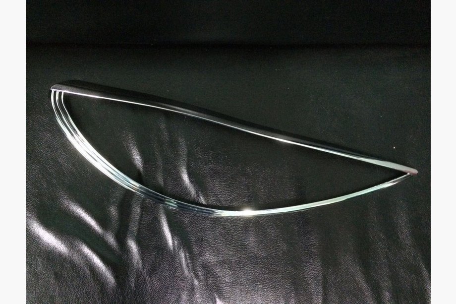 Peugeot 206 1998–2024 Hromētas lukturu uzlikas (2 gab., plastmasa) Image