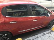 Peugeot 208 2012–2019 Logu apdares līstes (4 gab., nerūsējošais tērauds) foto 2