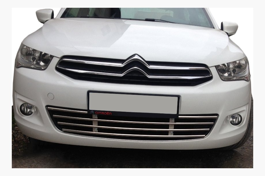 Citroen C-Elysee 2013–2022 Bampera restes (nerūsējošais tērauds) Image