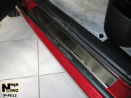 Peugeot 307 2001–2008 Sliekšņu uzlikas Nataniko (4 gab., nerūsējošais tērauds) foto 1
