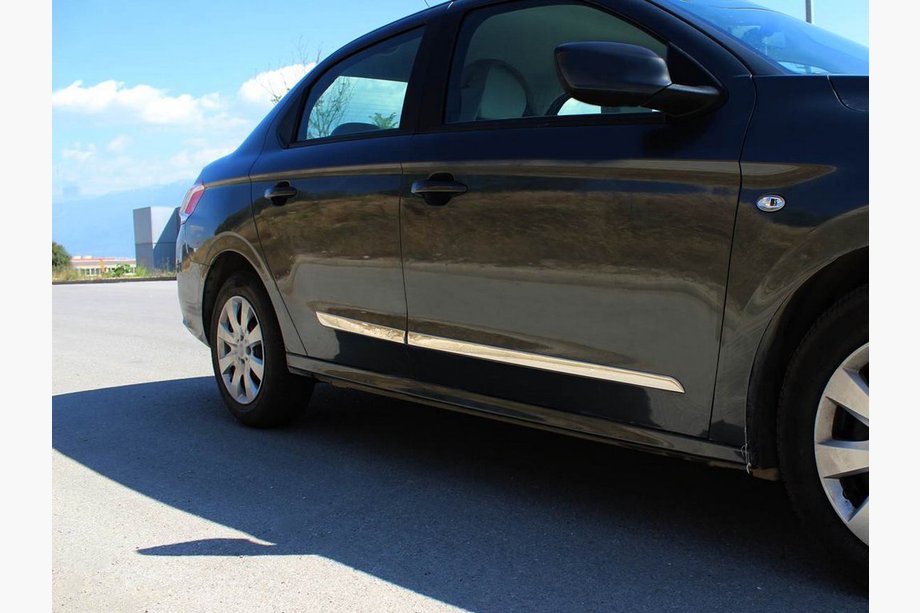 Peugeot 301 2012– Durvju moldingu komplekts (4 gab., nerūsējošais tērauds) Image