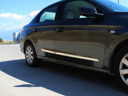Peugeot 301 2012– Durvju moldingu komplekts (4 gab., nerūsējošais tērauds) foto 1