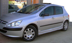 Peugeot 307 2001–2008 Sānu sliekšņi (krāsošanai) foto 1
