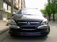 Peugeot 307 2001–2008 Priekšējā apakšējā spoilerlūpa (krāsošanai) foto 1