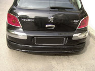 Peugeot 307 2001–2008 Aizmugurējā apakšējā uzlika (krāsošanai) foto 1