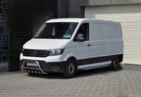 Man TGE 2017– Priekšējais bullbar WT003 (nerūsējošais tērauds) foto 1