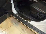 Peugeot 4008 2012–2017 NataNika Premium durvju sliekšņu uzlikas (4 gab., nerūsējošais tērauds) foto 1