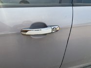 Ford C-Max/Grand C-Max 2010–2019 Hroma durvju rokturu uzlikas ar baltu svitrinu (4 gab., ABS) foto 2