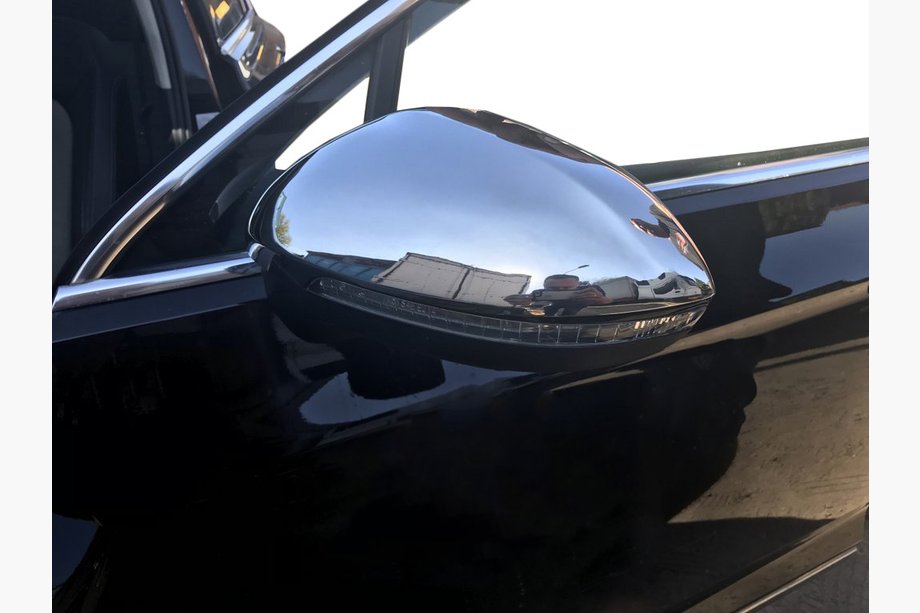 Volkswagen Passat B8 2015–2023 Spoguļu uzlikas EU (2 gab., nerūsējošais tērauds) OmsaLine – itāļu nerūsējošais tērauds Image