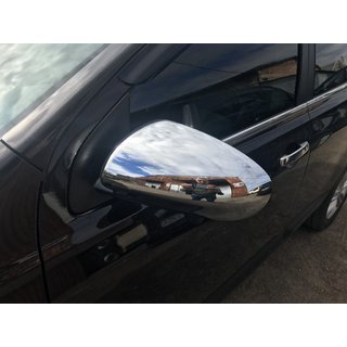 Hromētas spoguļu uzlikas (2 gab., plastmasa) Nissan Qashqai 2010–2014 foto 1