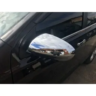 Hromētas spoguļu uzlikas (2 gab., plastmasa)