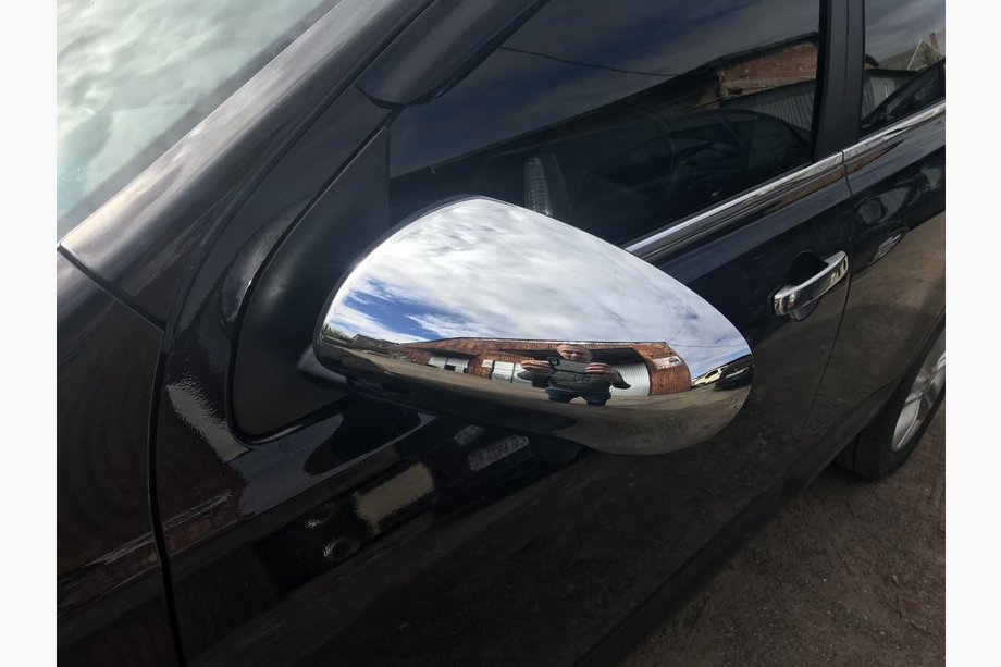 Nissan Qashqai 2010–2014 Hromētas spoguļu uzlikas (2 gab., plastmasa) Image