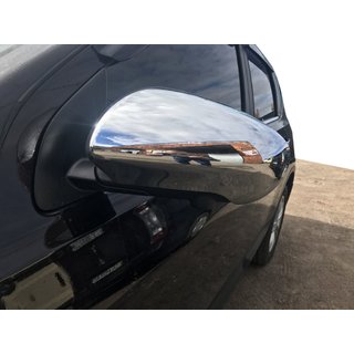 Hromētas spoguļu uzlikas (2 gab., plastmasa) Nissan Qashqai 2007–2010 foto 1