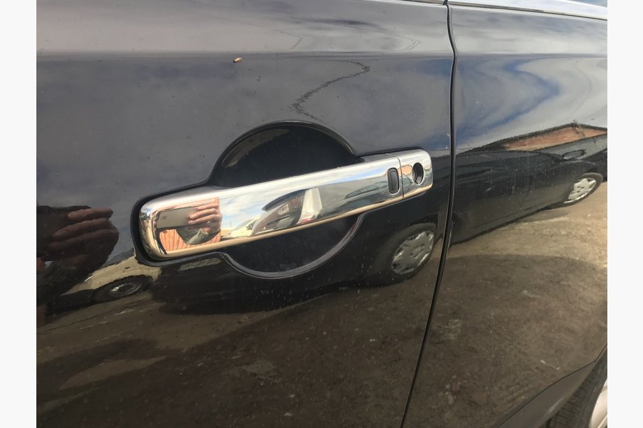 Nissan Qashqai 2010–2014 Durvju rokturu uzlikas (4 gab., nerūsējošais tērauds) Bez čipa, Carmos – turku tērauds Image
