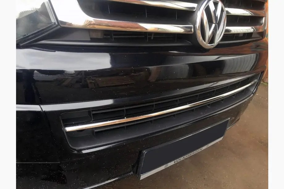 Volkswagen T5 2010–2015 Bampera režģa uzlika (nerūsējošais tērauds) Image