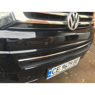 Bampera režģa uzlika (nerūsējošais tērauds) foto 3