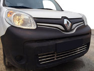 Renault Kangoo 2008–2020 Viengabala bufera reste (nerūsējošā tērauda) foto 1