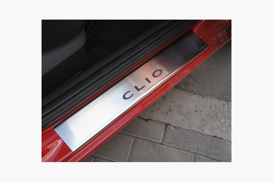 Renault Clio III 2005–2012 Sliekšņu uzlikas Nataniko (4 gab., nerūsējošais tērauds) Image