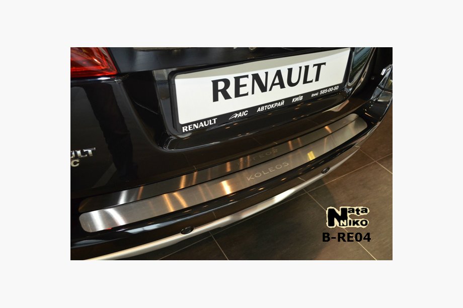 Renault Koleos 2008–2016 Aizmugurējā bampera uzlika Nataniko (nerūsējošais tērauds) Image