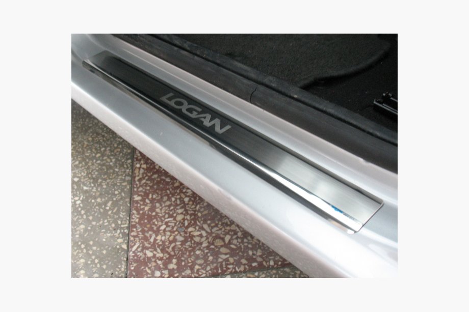 Renault Logan I 2005–2008 Sliekšņu uzlikas Nataniko (4 gab., nerūsējošais tērauds) Image