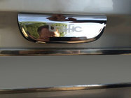 Renault Trafic 2001–2015 Hroma līste virs numura zīmes (veramās durvis, nerūsējošais tērauds) foto 1
