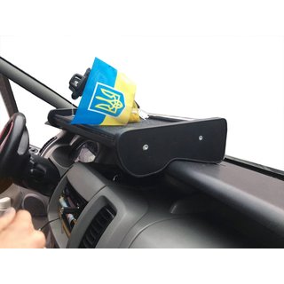 Paneļa plaukts uz instrumentu paneļa (2001-2010, tips-1) Renault Trafic 2001–2015 foto 3