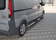 Opel Vivaro 2001–2015 Sānu caurules (2 gab., nerūs. tērauds) foto 2