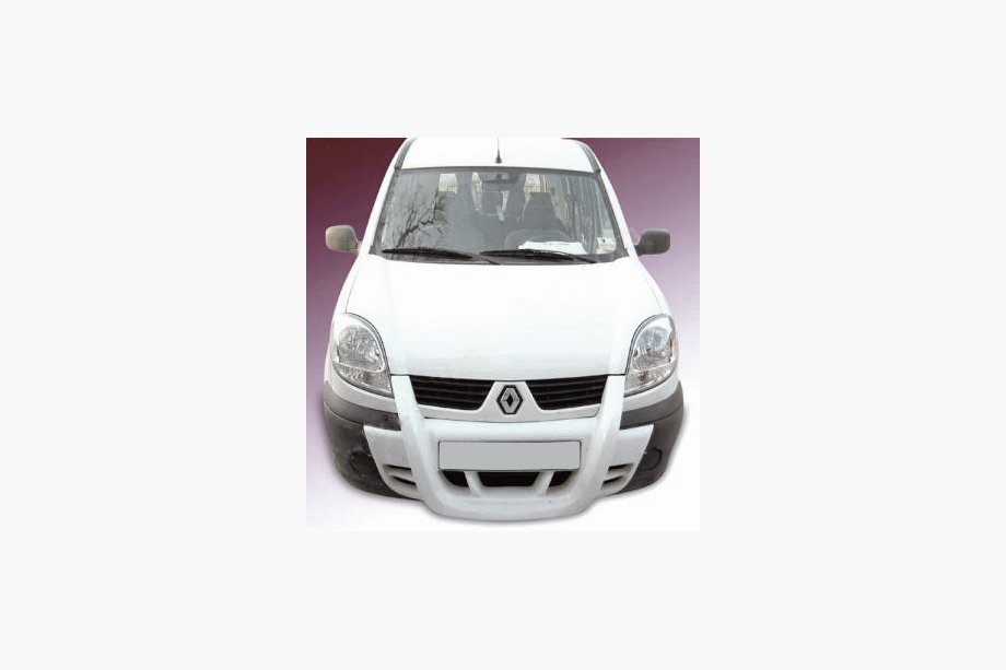 Renault Kangoo 1998–2008 Centrālais priekšējā bufera lūpas spoileris (krāsošanai) Image