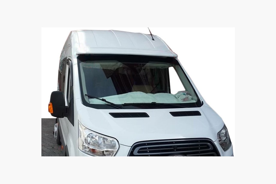 Ford Transit 2014– Vējstikla vizieris V1 (uz līmes, krāsošanai) Image