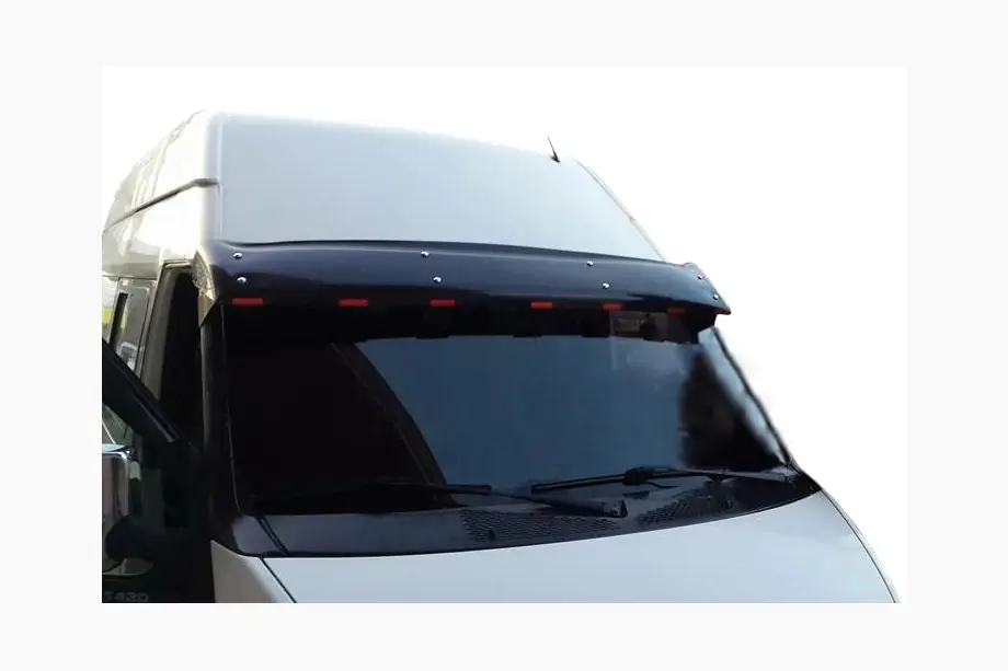 Ford Transit 2000–2014 Vējstikla vizieris (melns spīdīgs, 5 mm) Image