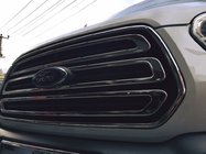 Ford Transit 2014– Radiatora režģa uzlikas (2014-2018, 3 gab., nerūsējošais tērauds) foto 4
