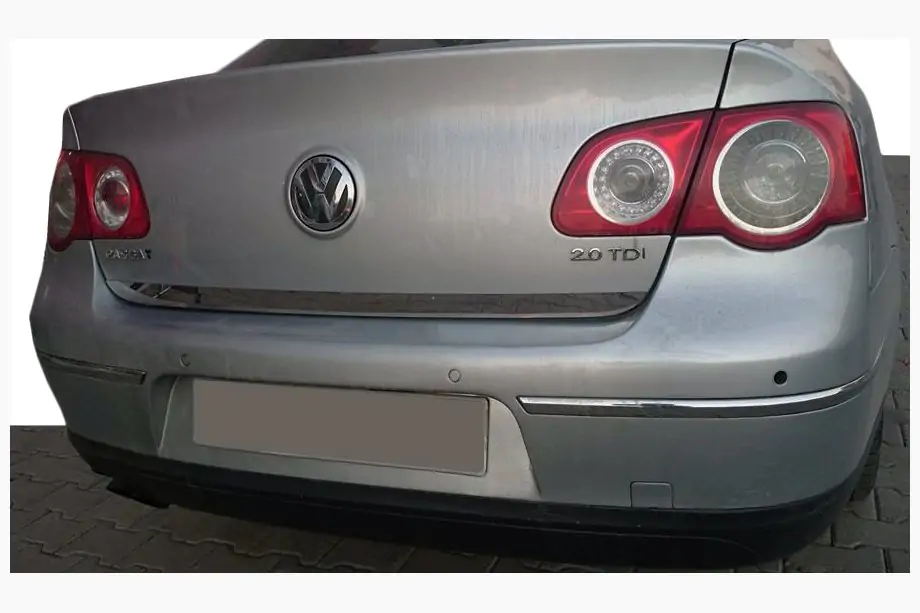 Volkswagen Passat B6 2006–2012 Bagāžnieka malas uzlika (nerūsējošais tērauds) Image