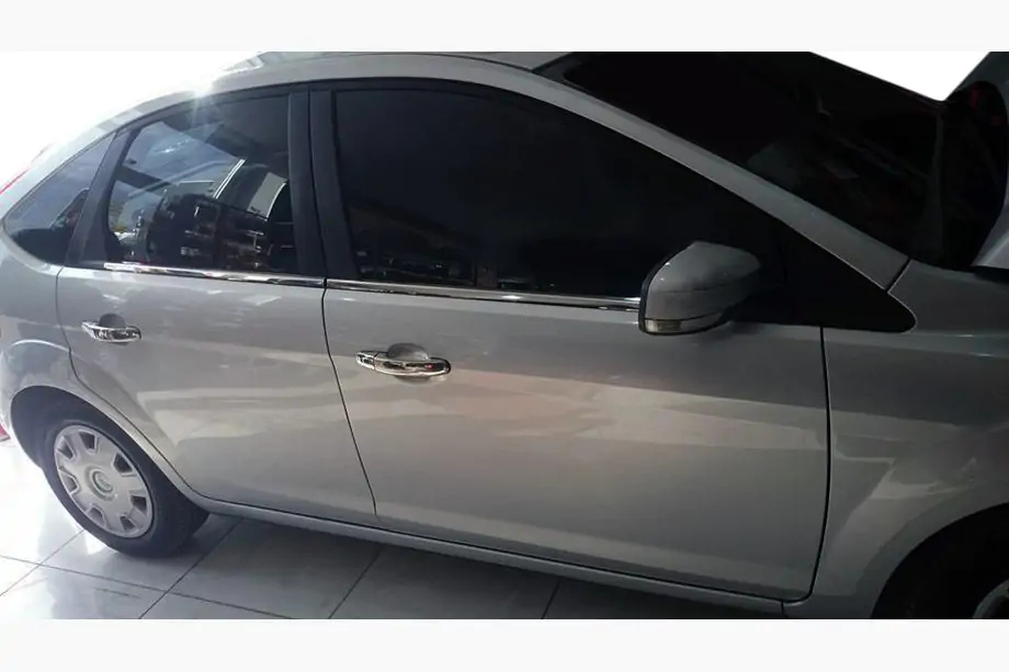 Ford Focus II 2008–2011 Ārējās logu apmales (4 gab., nerūsējošais tērauds) Image