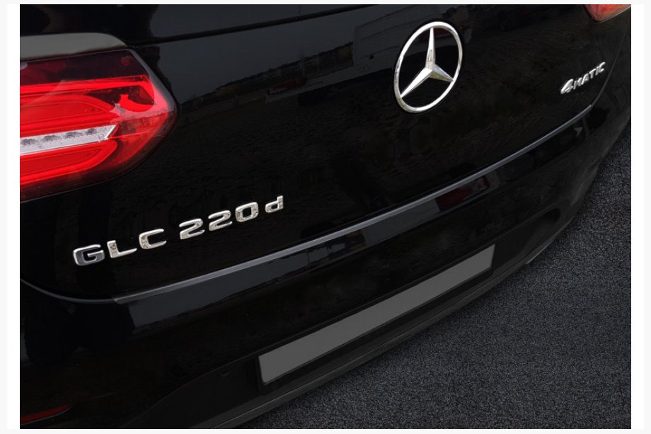 Mercedes GLE kupeja C292 2015–2019 Aizmugurējā bufera uzlika (ABS) Image