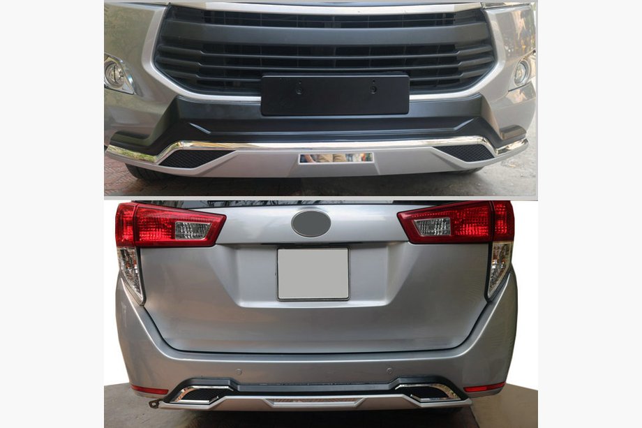 Toyota Innova 2015– Priekšējais un aizmugurējais lip spoileris Image