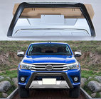 Toyota Hilux 2015– Priekšējā bufera lūpas spoileris V1 (ABS) foto 2