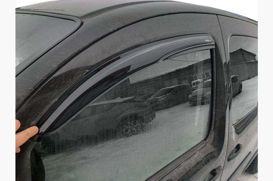 Renault Kangoo 1998–2008 Logu deflektori 8 cm (2 gab., MyRacing) Image