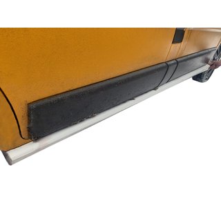 Plastmasas sānu sliekšņi (īsā bāze, 2 gab., krāsošanai) Nissan Primastar 2002–2014 foto 1