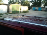 Nissan Primastar 2002–2014 Hromēti jumta reliņi foto 8