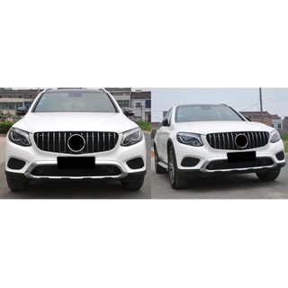 Priekšējais radiatora režģis GT Panamericana (2014-2016) Mercedes GLA X156 2014–2019 foto 3