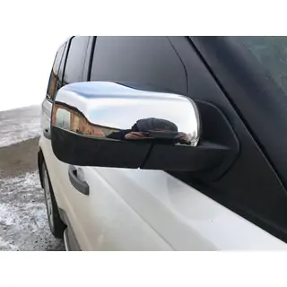 Spoguļu uzlikas (2 gab., nerūsējošais tērauds) Range Rover III L322 2002–2012 foto 1