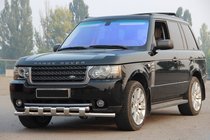 Range Rover III L322 2002–2012 Priekšējā aizsargstanga ST015 (nerūsējošais tērauds) foto 1