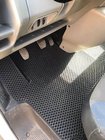 Renault Trafic 2001–2015 EVA auto paklājiņi (melni) 1+2 sēdvietas foto 3