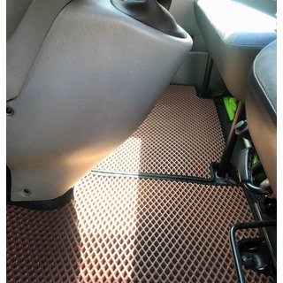 EVA auto paklājiņi (ķieģeļu raksts) foto 2