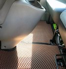 Renault Trafic 2001–2015 EVA auto paklājiņi (ķieģeļu raksts) 1+2 sēdvietas foto 2
