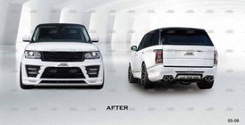 Range Rover IV L405 2013–2021 Tūninga virsbūves bodykit komplekts (Lumma) foto 2