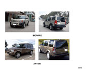 Land Rover Discovery IV 2009–2017 Restailinga komplekts 2013-2017 (ar spārniem) foto 2